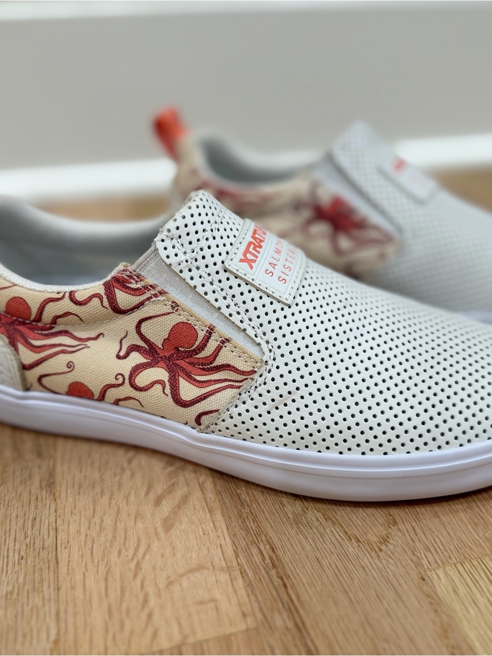 XTRATUF x Salmon Sisters Sharkbyte Octopus Slip-On Shoes Women’s 8